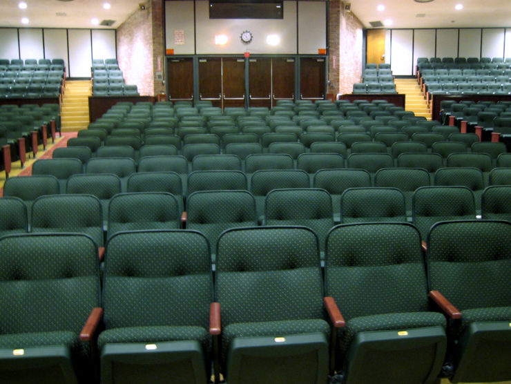 Green Auditorium Seating