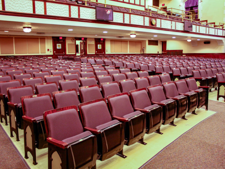 Oyster Bay HS Auditorium Seating
